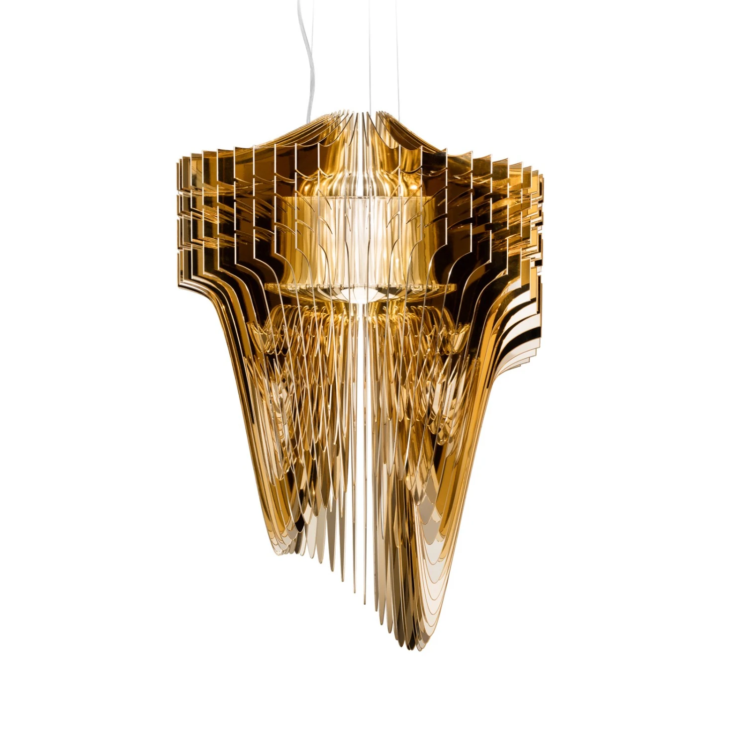 Slamp Aria M Hängeleuchte, gold, Ø 60 cm Slamp Aria M Hängeleuchte, Gold, Ø 60 Cm -Slamp 8503925 1