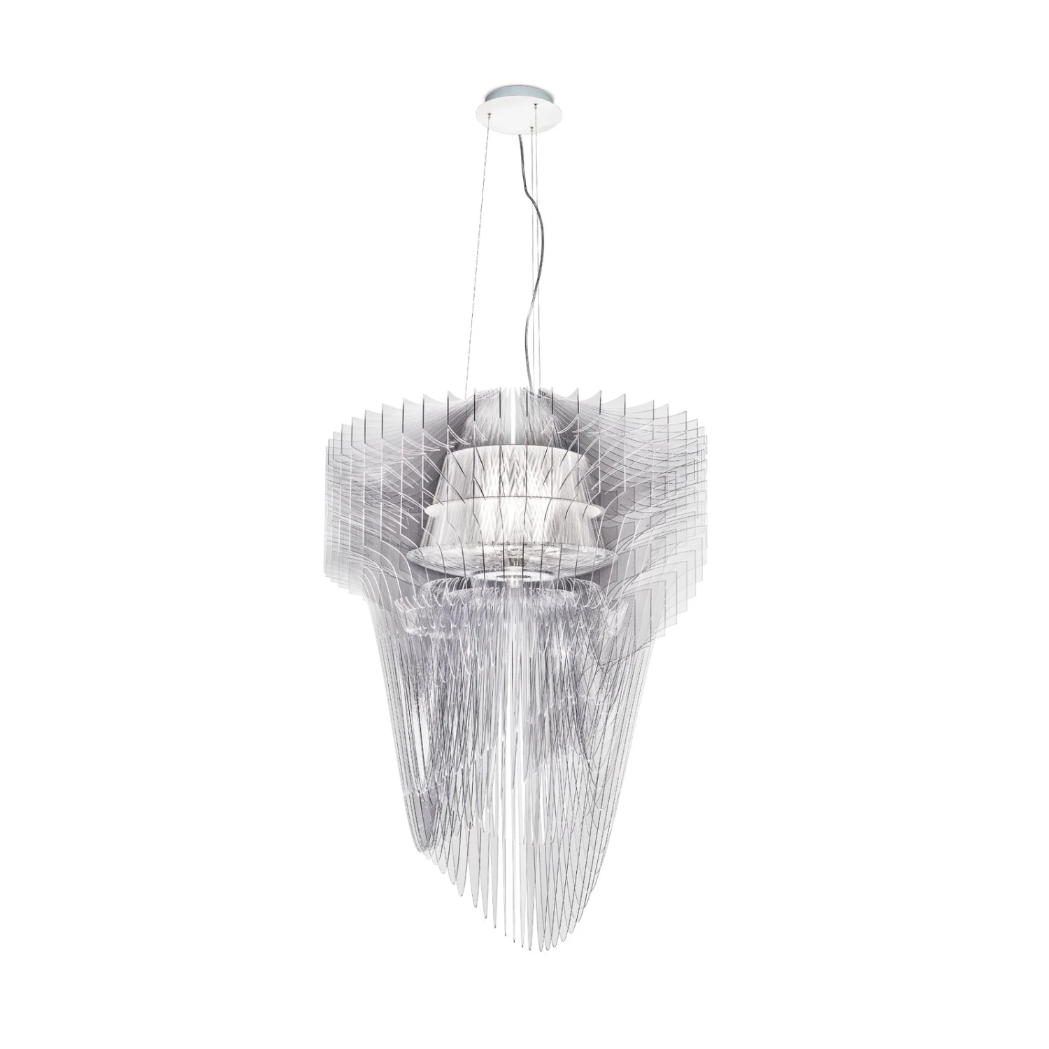 Slamp Aria M Hängeleuchte, klar, Ø 60 cm Slamp Aria M Hängeleuchte, Klar, Ø 60 Cm -Slamp 8503926 1