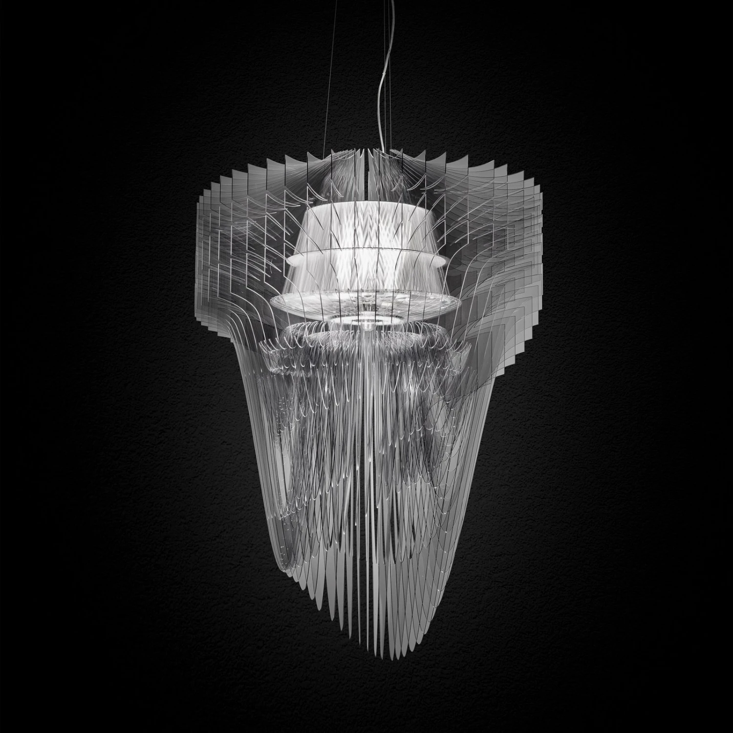 Slamp Aria M Hängeleuchte, klar, Ø 60 cm Slamp Aria M Hängeleuchte, Klar, Ø 60 Cm -Slamp 8503926 2