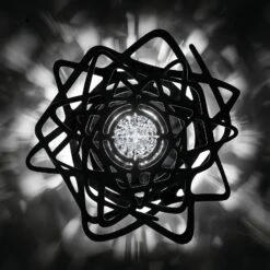 Slamp Aurora Deckenleuchte Mini, Schwarz 4 Slamp Aurora Deckenleuchte Mini, Schwarz -Slamp 8503929 2