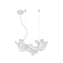 Slamp Hanami Suspension Hängelampe, Rotes Kabel 3 Slamp Hanami Suspension Hängelampe, Rotes Kabel -Slamp 8503934 1