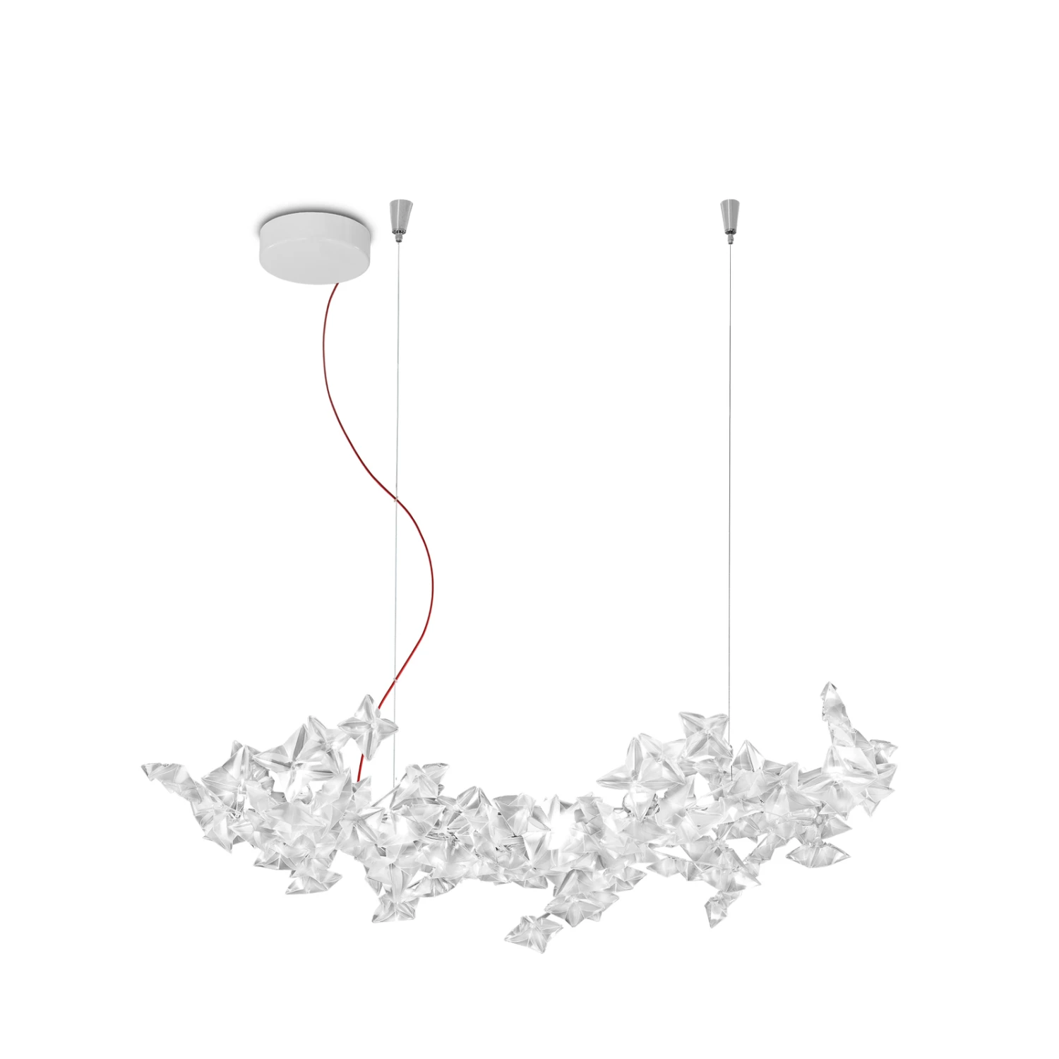 Slamp Hanami Suspension Hängelampe, rotes Kabel Slamp Hanami Suspension Hängelampe, Rotes Kabel -Slamp 8503934 2